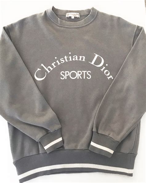 dior sweatshirt price|vintage christian dior sweatshirt.